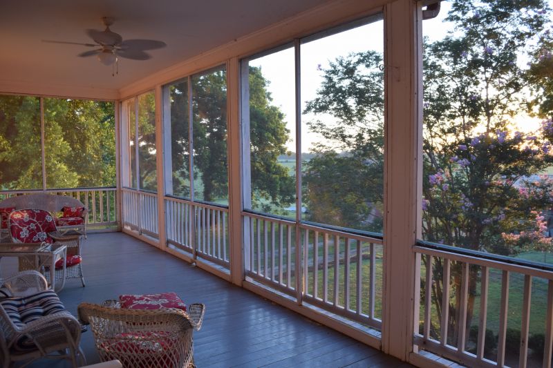 Sunroom During Winter